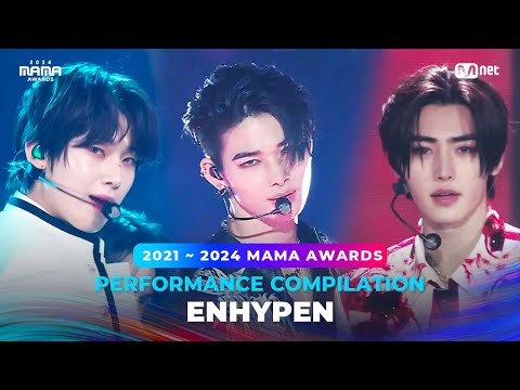 [#2024MAMA] PERFORMANCE COMPILATION | ENHYPEN (수상자 역대 마마 무대 모아보기)