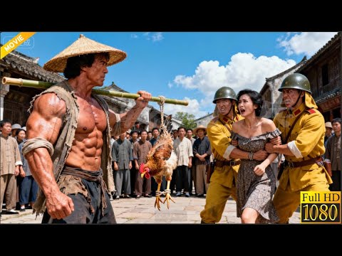 日軍當街調戲姑娘，殊不知身旁的獵戶是功夫高手 ⚔️  抗日  MMA | Kung Fu