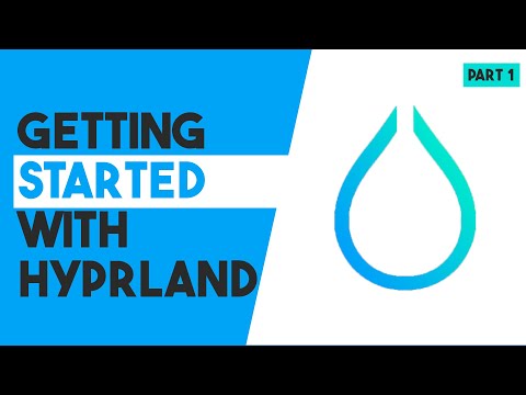 How to Use Hyprland and Waybar Part 1 - Installation and Initial Setup