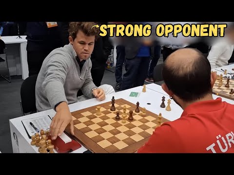 When Magnus Carlsen Faced a Strong Opponent | Yilmaz vs Carlsen