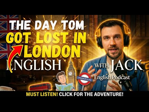 Lost in London | Learn British English Through Story, B1 Listening Practice, English Vocabulary