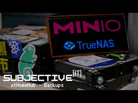 Self-hosting with Kubernetes - atHomeHub - Backups