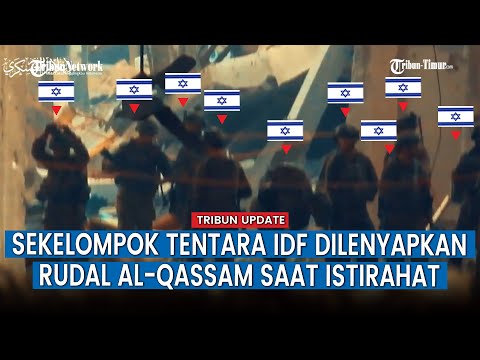 Pejuang Al Qassam 'Ngegas' Serang Tentara Isral dan Hancurkan Kendaraan Militernya