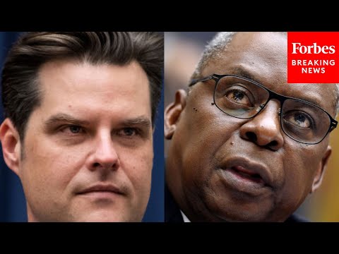'You're Chronically Bad At This': Matt Gaetz Rips Lloyd Austin To His Face
