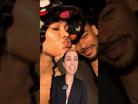 #TeyanaTaylor and #AaronPierre confirm relationship with a kiss on Aaron’s birthday 🥹❤️