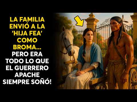 LA FAMILIA ENVIÓ A LA 'HIJA FEA' COMO BROMA... PERO ERA TODO LO QUE EL GUERRERO APACHE SIEMPRE SOÑÓ!