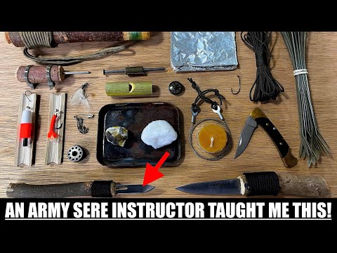 10 Best Improvised Military Survival Tools from a Survival Tin!