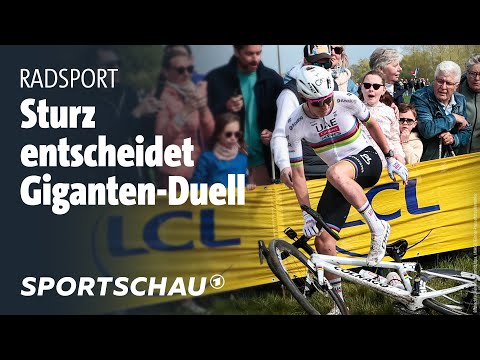 Paris-Roubaix 2025 Highlights: episches Duell zwischen van der Poel und Pogacar | Sportschau