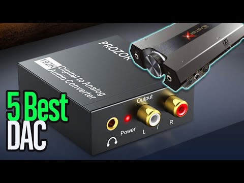 TOP 5 RIDICULOUSLY GOOD Digital To Analogue Converters