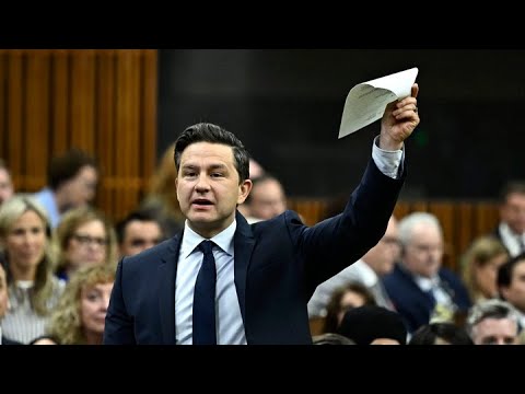 CAUGHT ON CAMERA: Poilievre destroys Trudeau's housing plan