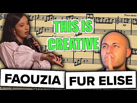 classical musician's reaction / analysis: FAOUZIA - FUR ELISE (LIVE)