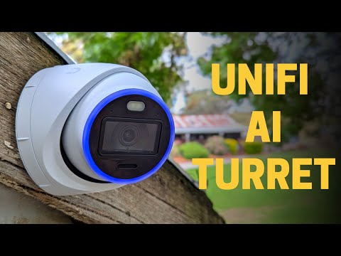 Unifi AI Turret - 4K, Edge recording and huge IR range