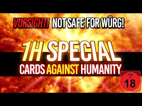 1H SPECIAL: Bauchmuskeltraining durch LACHFLASH 2!! 💀 HWSQ 087 ★ Cards Against Humanity