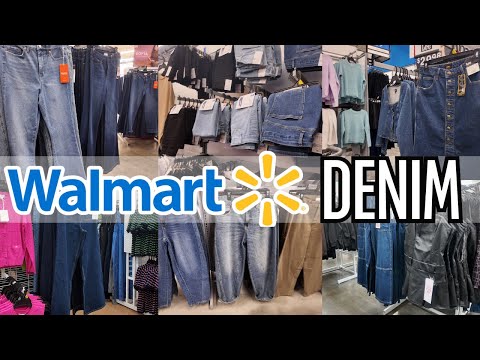 WALMART SHOP WITH ME  | WALMART WINTER DENIM 2025