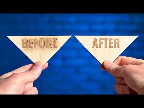 Stop Laser Scorching without Masking or Sanding