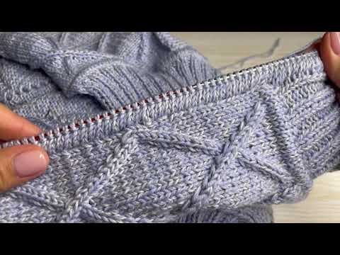 Как связать боковую планку красиво?! Подробное видео