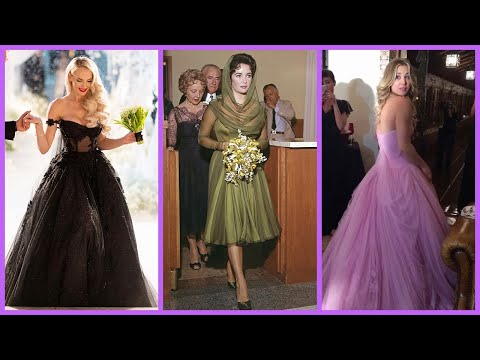 Top 10 Worst Wedding Dresses Worn by Celebrities!