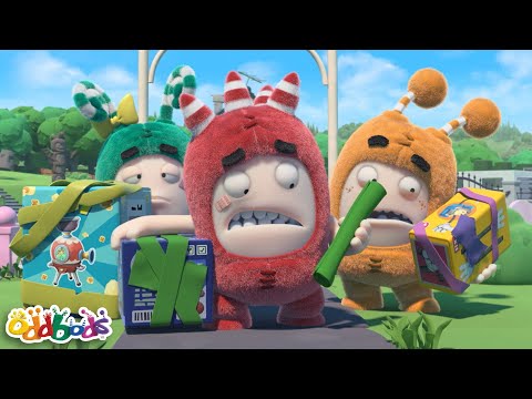 Tratando de conseguir el regalo perfecto | Caricaturas | Oddbods | Videos Graciosos Para Niños