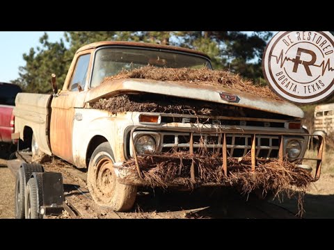 Our Best Will It Run Yet! | Forgotten 1965 Ford F100 | Buried By Nature For Over 50 Years | RESTORED