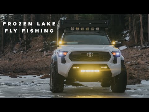 Ice Fly Fishing Adventure in Colorado | 4th Gen Tacoma, 3rd Gen Tundra & Tune M1L