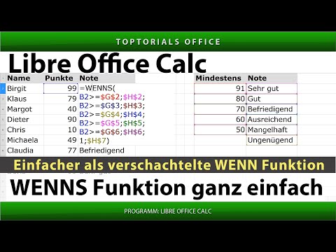 IF function made easy | Easier than nested IF functions (LibreOffice Calc)