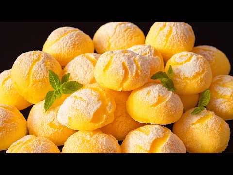 Ein einfaches und sehr leckeres Rezept! Zartes Orangenplätzchen 🍊 in 10 Minuten!