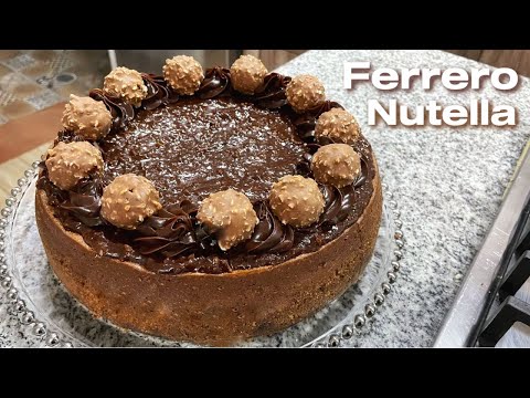 CHEESECAKE DE NUTELLA Y FERRERO ROCHER | ALE DE NAVA
