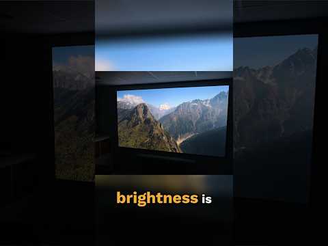 This is the projector I'll be watching New Years TV on! #shorts