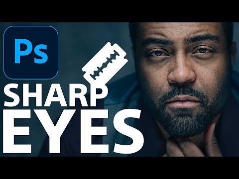 DO THIS for Super Sharp Eyes (FAKE IT in Photoshop)