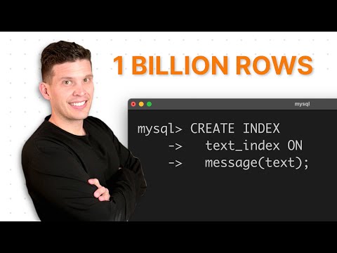 Creating a 100 gigabyte index on 1 billion+ rows