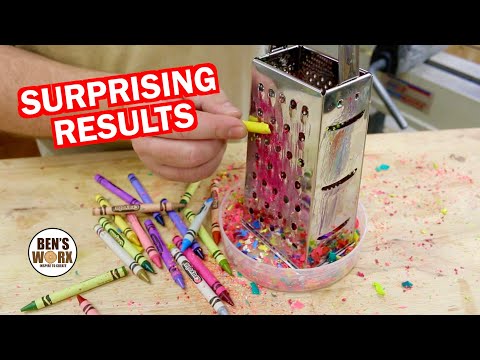 The Melting Crayon Experiment - Resin Art