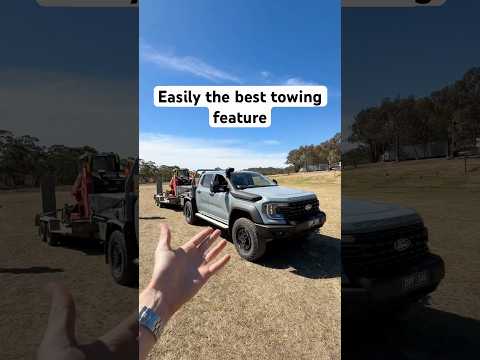 Ford cooked with this towing feature 👀 #cars
