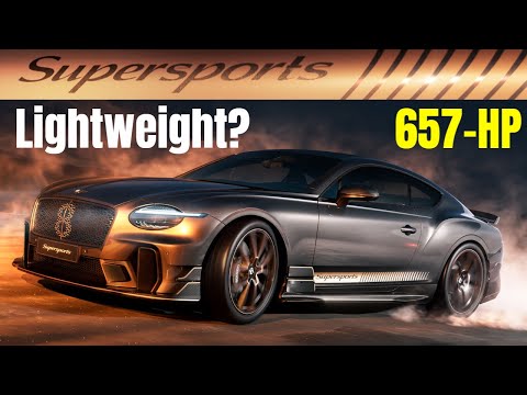 2026 Bentley Continental GT Supersports – The Lightest, Fastest, Purest Bentley Ever Made