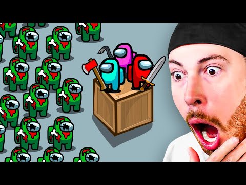 The BEST Among Us Animations VS ZOMBIES