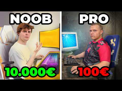 CASUAL an E-Sport Setup vs. PRO an 100€ Setup
