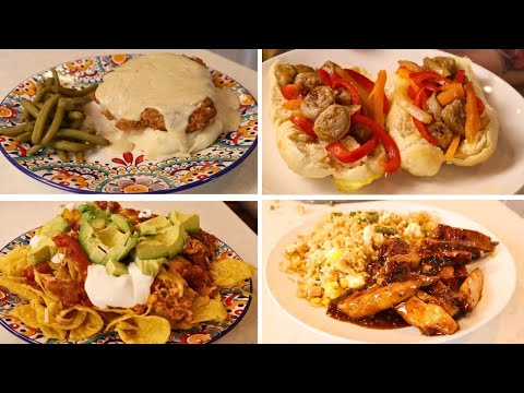 I Chose 5 Random Things From My Freezer and Made a Week of Dinners (No Spend Freezer Clean Out!)