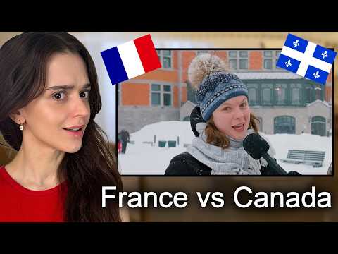 French Girl Reacts to Quebecois Canadian French