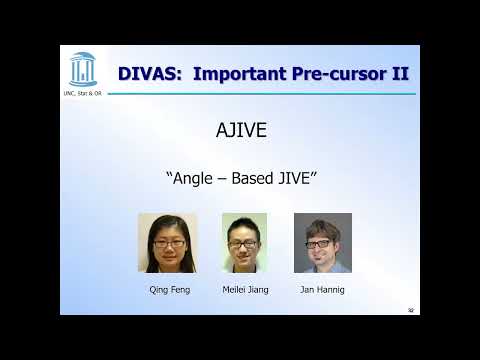 Steve Marron | Data Integration Via Analysis of Manifolds (DIVAM)