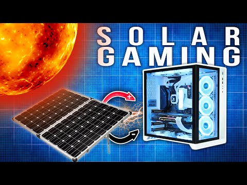 Gaming PC Powered Entirely by the Sun