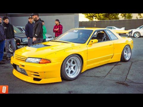 Building a 1989 Nissan Skyline R32 GTS-T in 26 Minutes [TRANSFORMATION]