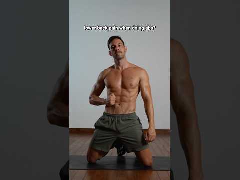 Abs without back pain ✅