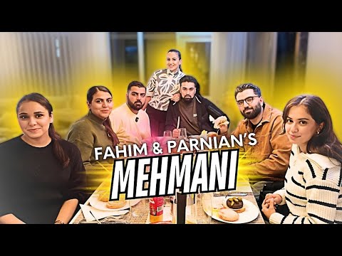 Mehmani at Fahim & Parnian's New Home l مهمانی در خانه جدید فهیم و پرنیان | Hilaamassi vlog 175