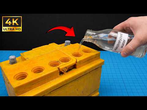 🔥Your battery will last forever! This Amazing Trick Will Revives Old Batteries Like New! 😱🔋