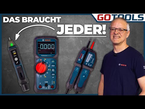 Bosch expert reveals: The new Bosch Professional electrical measuring tools are so clever