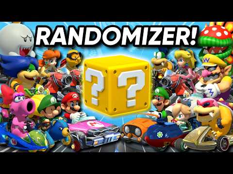 Using RANDOM Combos in Mario Kart 8 Deluxe!