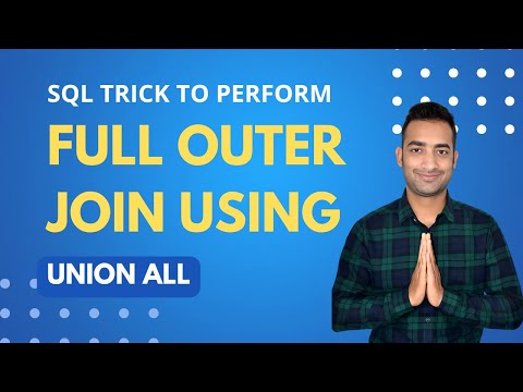 SQL Full Outer Join Using UNION For MySQL