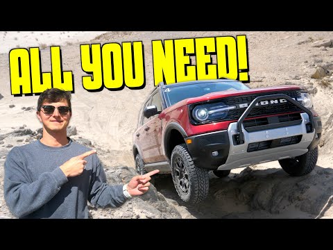 Don't Buy the Big Bronco: The 2025 Ford Bronco SPORT Sasquatch Is All You Need!
