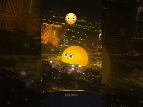 Vegas Sphere Flyover 🤯