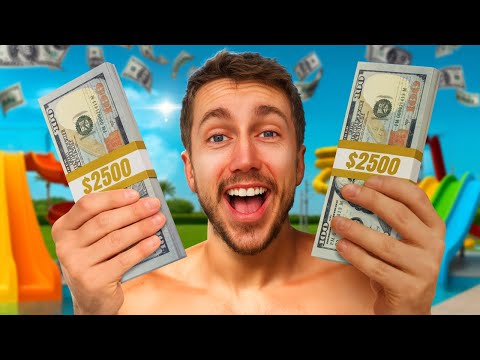 EARNING $5000 IN WATERPARK SIMULATOR!