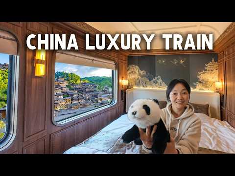 First Class on China's MOST Luxurious Train - Is It Worth It? 🚝🇨🇳